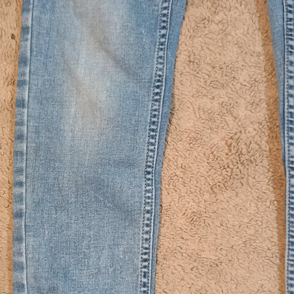 Peek & Justice/Jeans Bundle/Girls 10/Light Wash Jeggings 2Pc Lot - Picture 8 of 11